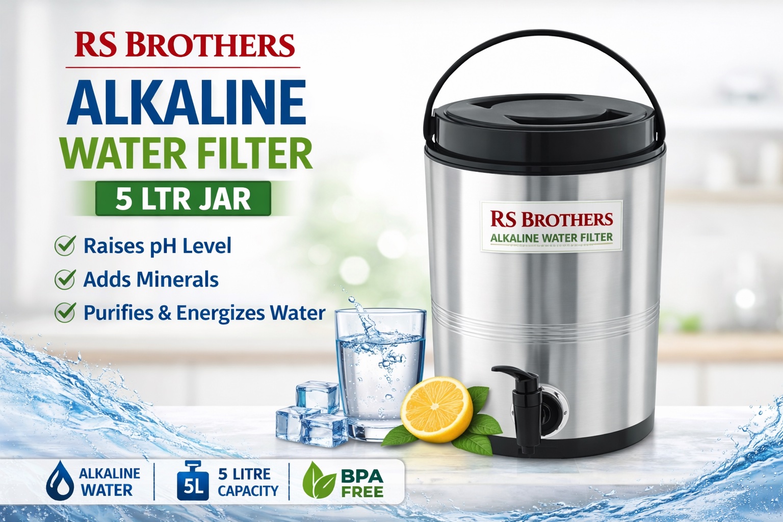 RS Brothers alkaline water filter